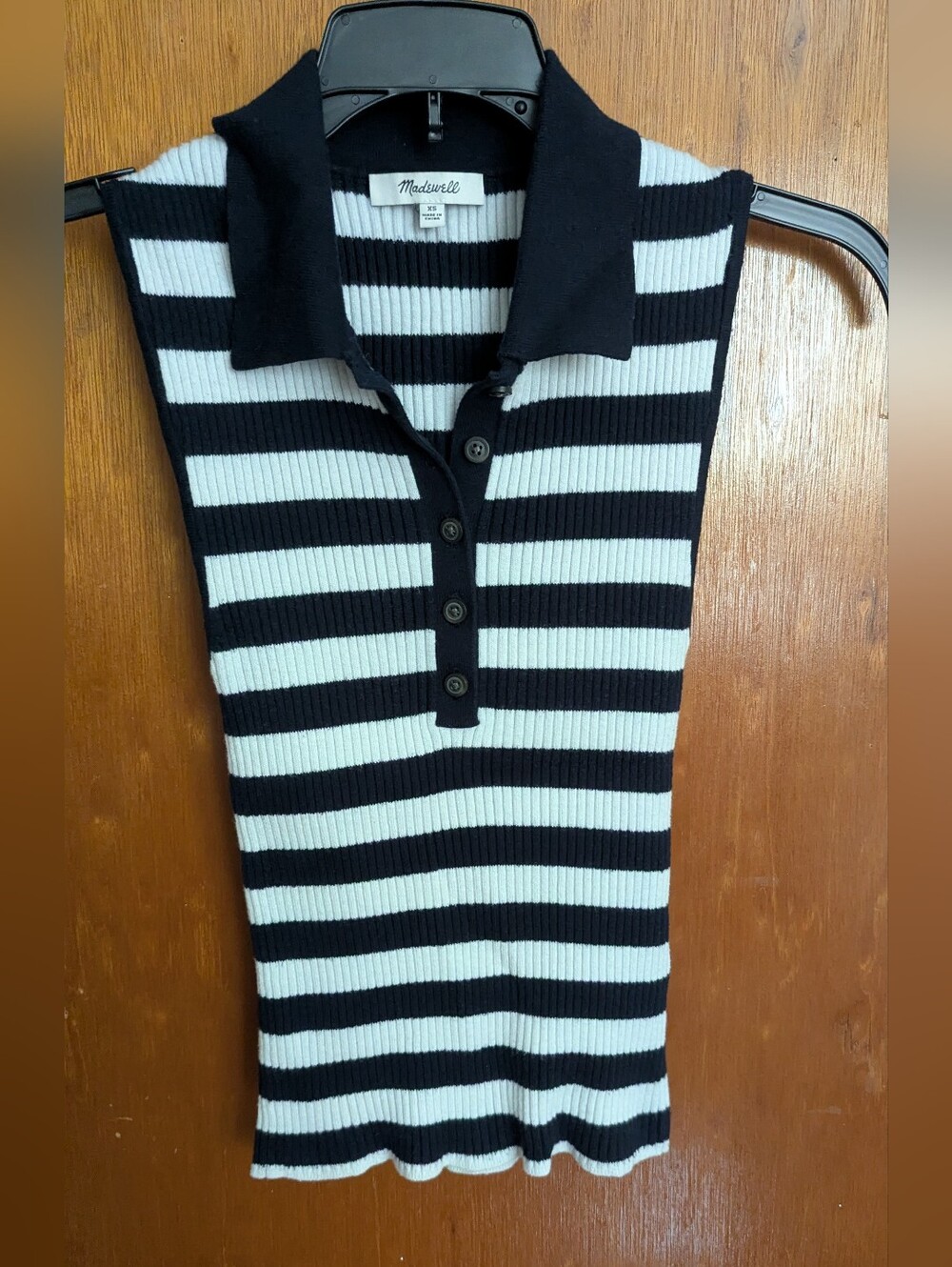 Madewell Owen Polo Sweater Tank